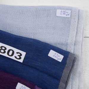 Ľanové odstrižky látky, sada č. 803