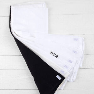 Ľanové odstrižky látky, sada č. 822