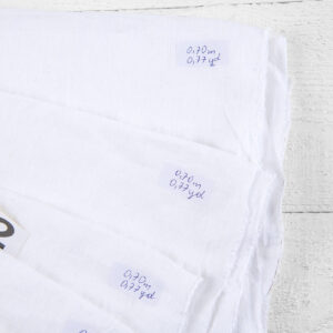 Ľanové odstrižky látky, sada č. 822