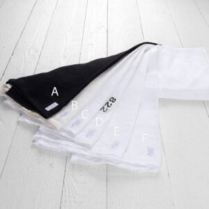 Ľanové odstrižky látky, sada č. 822