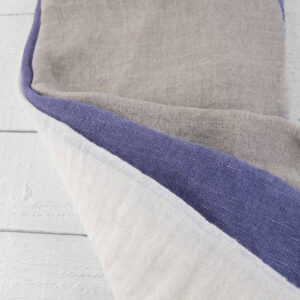 Ľanové odstrižky látky, sada č. 833