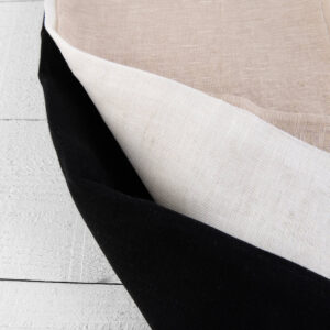 Ľanové odstrižky látky, sada č. 836