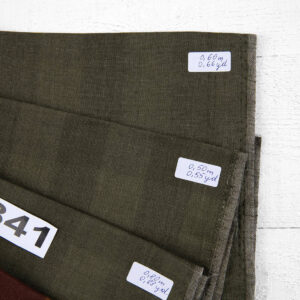 Ľanové odstrižky látky, sada č. 841