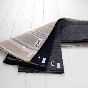 Ľanové odstrižky látky, sada č. 843