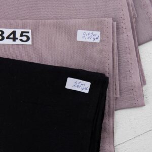 Ľanovo-bavlnené strihy látok, súprava č. 845