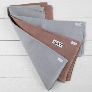 Ľanové odstrižky látky, sada č. 847