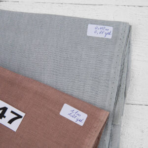 Ľanové odstrižky látky, sada č. 847