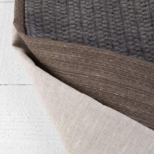 Ľanové odstrižky látky, sada č. 857