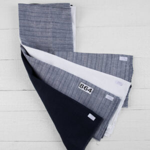 Ľanové odstrižky látky, sada č. 864