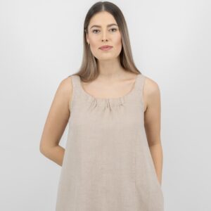 MINA Šaty piesková