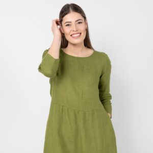 DELFINA Šaty zelené
