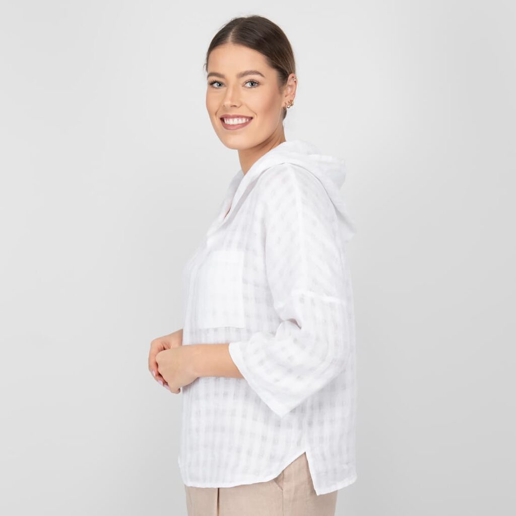 MYRIAM Blúzka biela – Obrázok 4