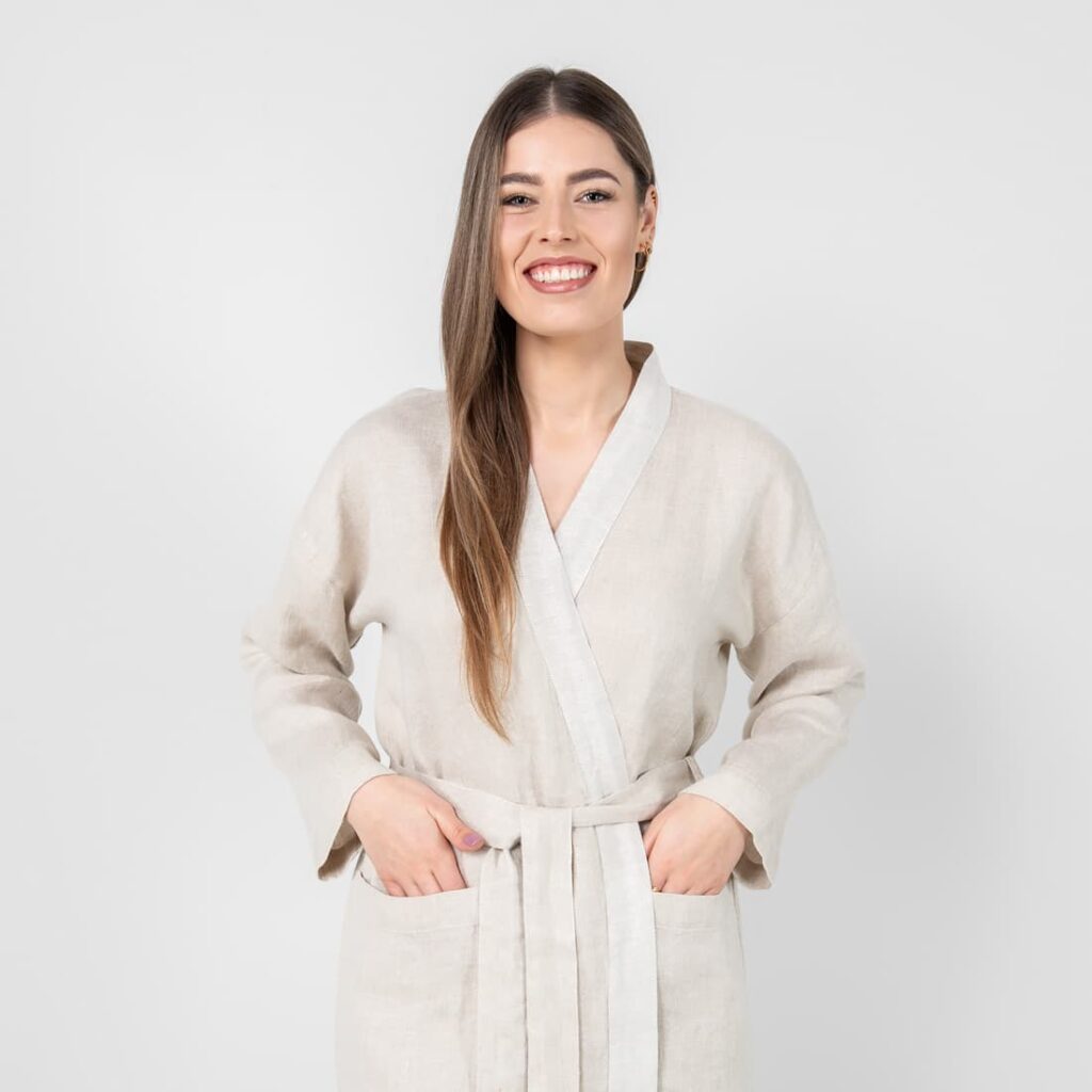 SYDNEY Župan béžový – Obrázok 2