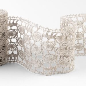 Ľanová čipka prírodná č. 72