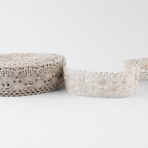 Ľanová čipka prírodná č. 75