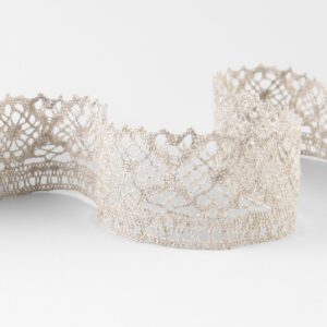 Ľanová čipka prírodná č. 94