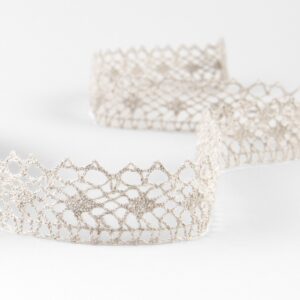 Ľanová čipka prírodná č. 102