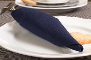 METIS Stolová servítka tmavomodrá