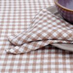 VICHY Obrus hnedastý