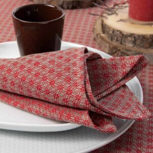 TONY Stolová servítka červená