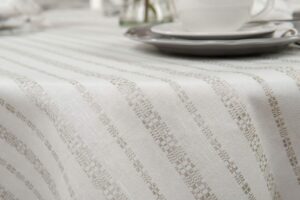 ORNA Obrus okrúhly/oválny biely