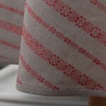 ORNA Obrus okrúhly/oválny červený