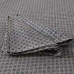 TONY Obrus okrúhly/oválny modrý