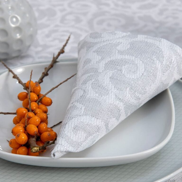 ATLANTA light grey linen napkin