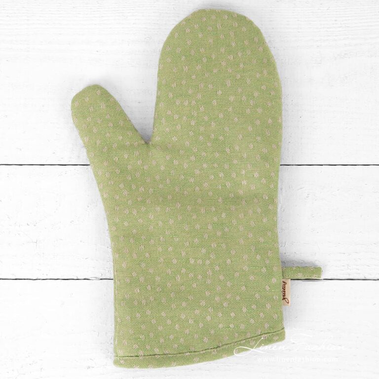 CANDY linen cotton kitchen gloves