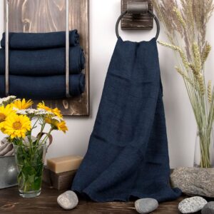 RAY Osuška tmavomodrá