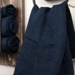 RAY Osuška tmavomodrá