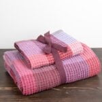 BINGO Osuška orgovánová kockovaná