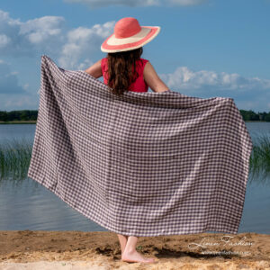 MARRE Plážová osuška fialová