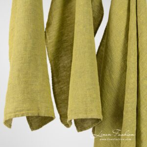 FLINT yellow green towel