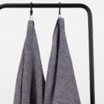 PURO Osuška modrý melanž