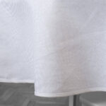 COSMOS Obrus okrúhly/oválny opticky biela