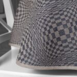 COSMOS Obrus okrúhly/oválny modrý