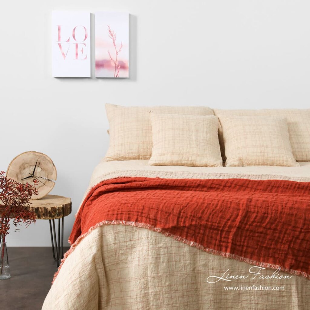 Marmelade bed linen.