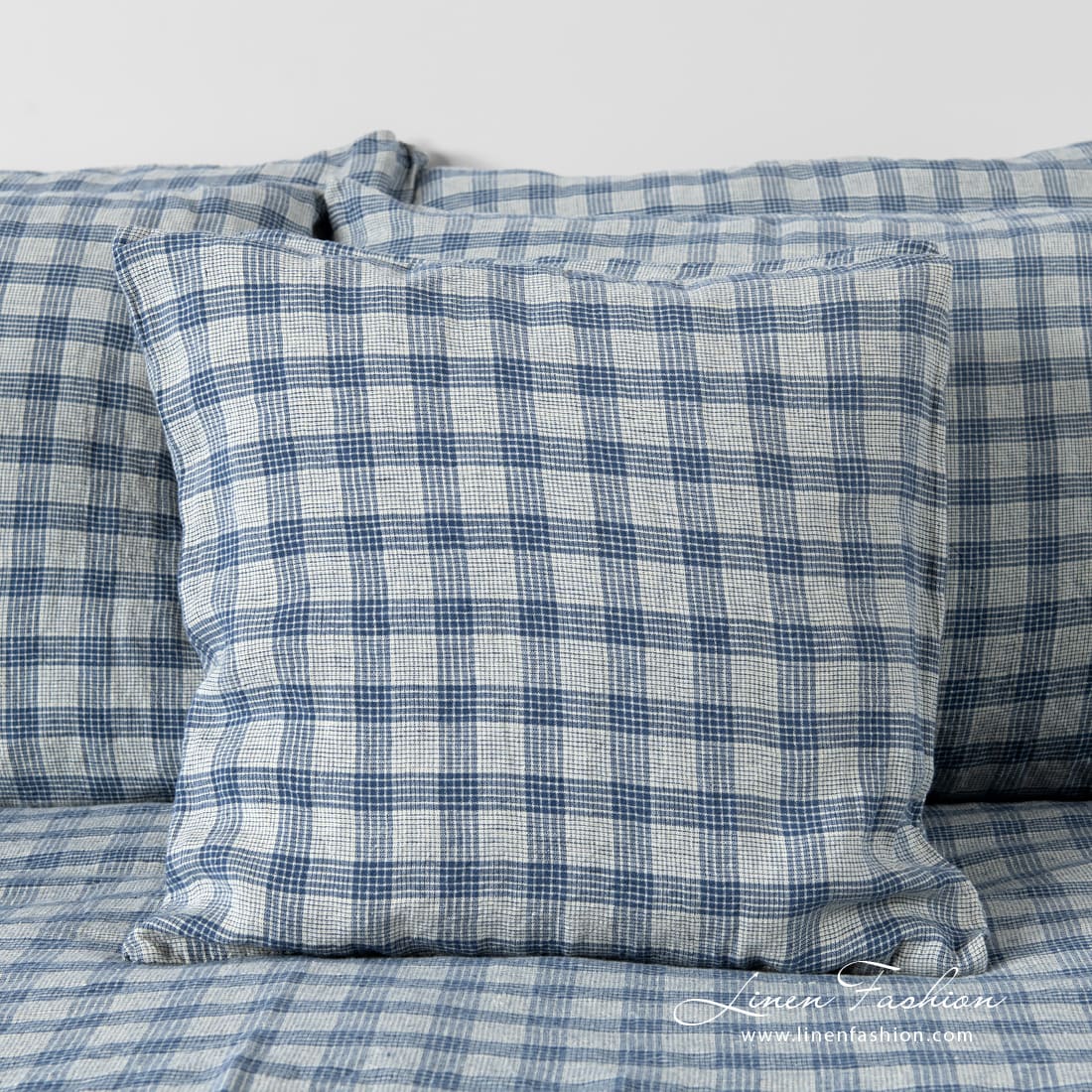 NAUTIC blue pillow case