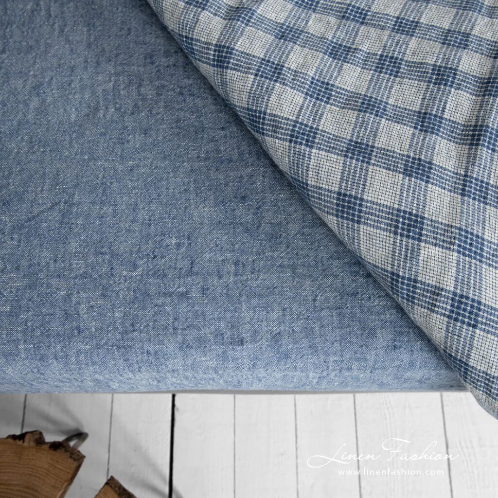 NAUTIC blue fitted sheet