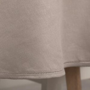 KOMA Obrus okrúhly/oválny ružovo-béžový