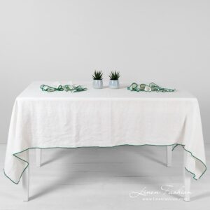 ARVO off-white linen tablecloth