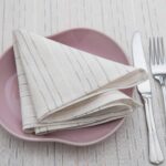 RIGA Stolový obrúsok biely