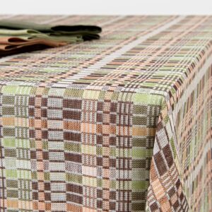 VIOLA Obrus hnedo-zelený