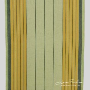 Greenish linen fabric