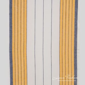 White linen cotton fabric