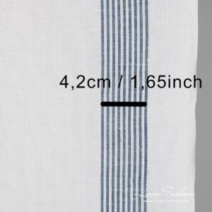 Bright white coloured linen cotton fabric.