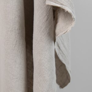 natural linen wide fabeic, washed, width 285cm
