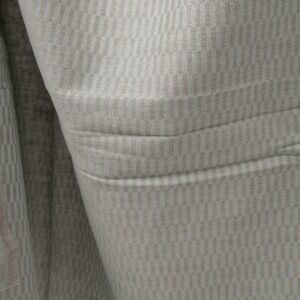 Blue and grey patterned linen cotton fabric texture