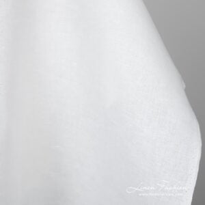 Off-white linen cotton fabric 150cm / 180cm wide